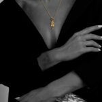 22K GOLD DAGGER PENDANT 2