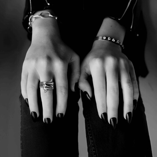 720 CROSS TAIL RING