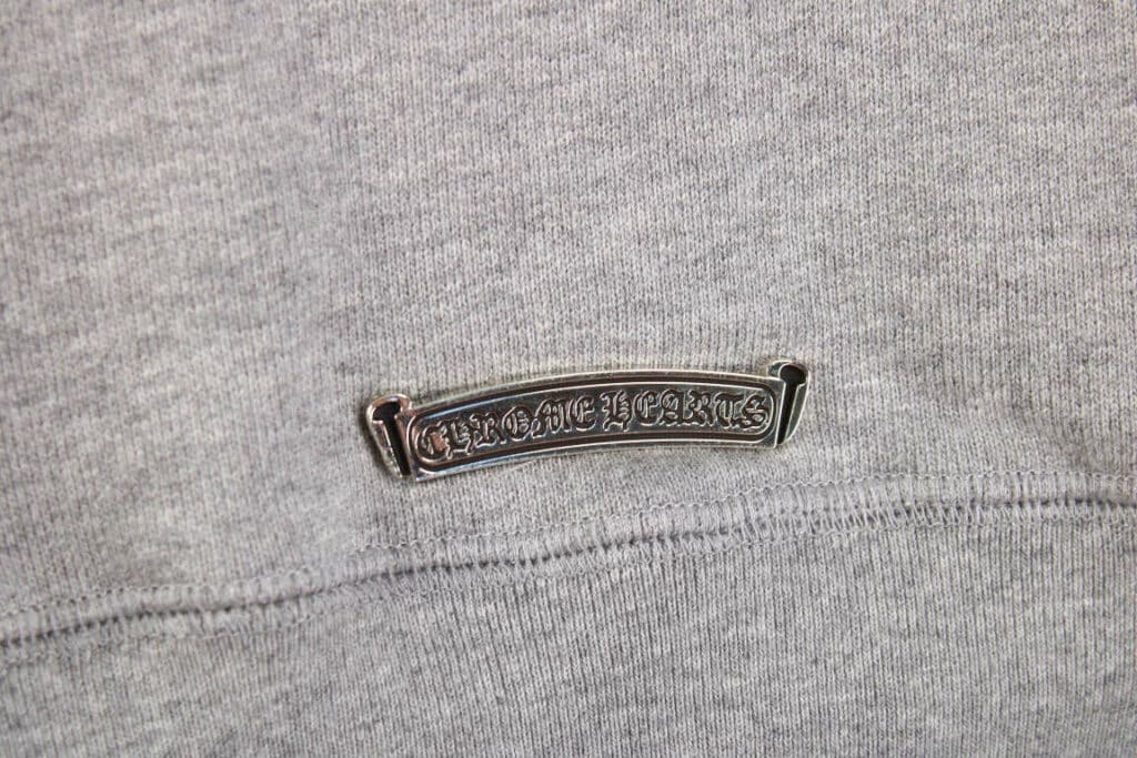 Chrome Hearts Leather Cross Patch Sweatshirt