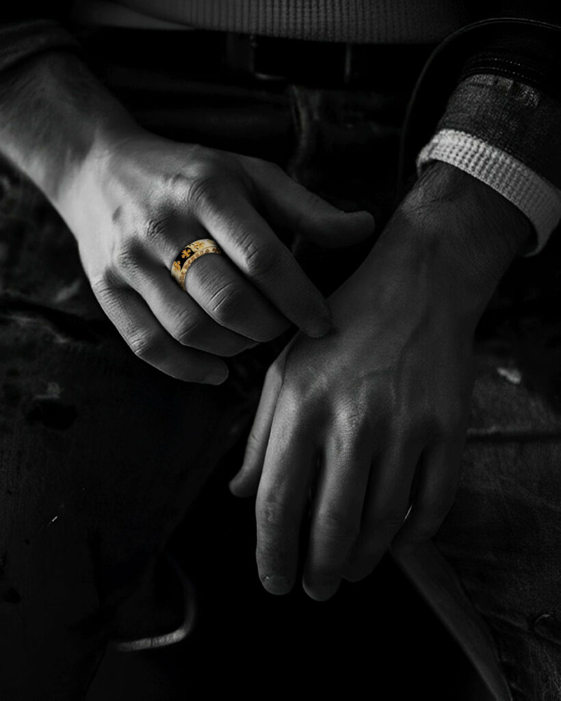 CHROME HEARTS FOREVER RING GOLD – 22K (MADE TO ORDER) 2