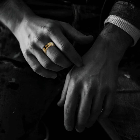 CHROME HEARTS FOREVER RING GOLD – 22K (MADE TO ORDER) 2