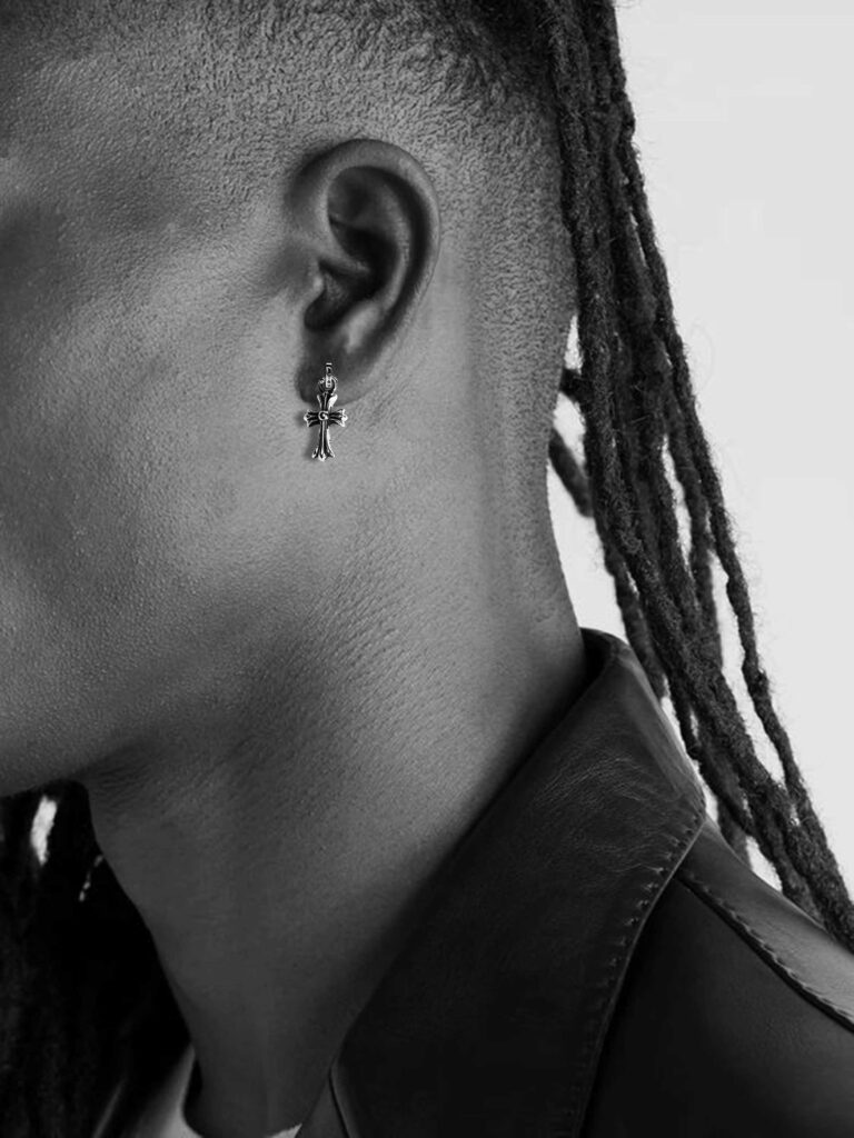 CROSS BABYFAT DROP EARRINGS 2
