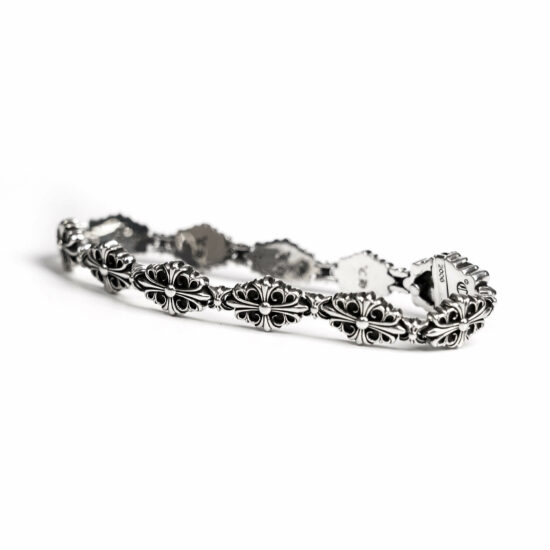 BABYFAT CROSS FLEUR PATTERN BRACELET