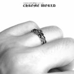 DOUBLE FLORAL CROSS RING