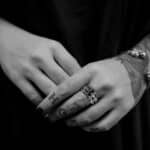 FLORAL CROSS RING
