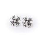 CROSS CUT OUT STUD EARRING