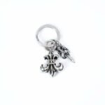 BS FLEUR AND DAGGER KEY RING
