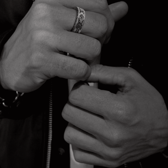 CHROME HEARTS DAGGER SPACER RING – 6MM